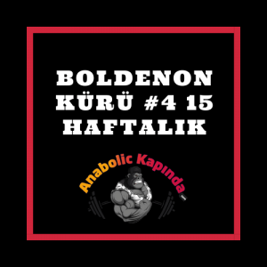 Boldenon Kürü #4 15 Haftalık