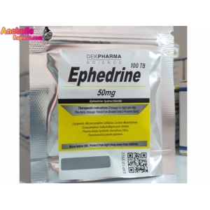 Dek Pharma Efedri̇n 100 Tablet 50mg