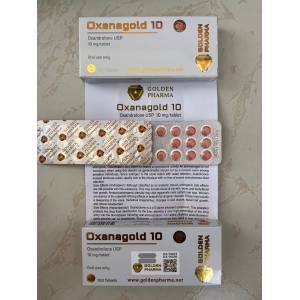 Golden Pharma  Anavar ( Oxandrolone ) 10 Mg 100 Tablet