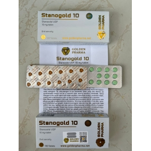 Golden Pharma  Winstrol ( Stanozolol ) 10 Mg 100 Tablet