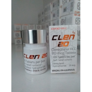 İron Pharma Clenbuterol 100 Tablet 20mg