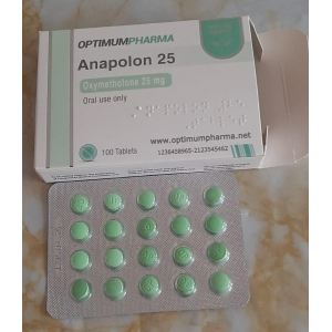 Optimum Pharma Anapolon 25 Mg 100 Tablet (Yeni Seri) 