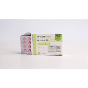 Optimum Pharma Oxandrolone ( Anavar ) 10 Mg 100 Tablet (Yeni Seri)