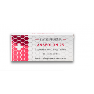 Swiss Pharma Anapolon 25mg 100 Tablet