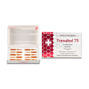 Swiss Pharma Trenbolone Acetate 75mg 10 Ampul