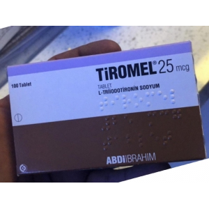 Tiromel T3 25mcg 100 Tablet